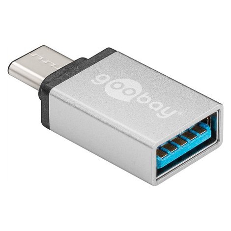 Female | 9 pin USB Type A | Male | 24 pin USB-C | Silver - 2